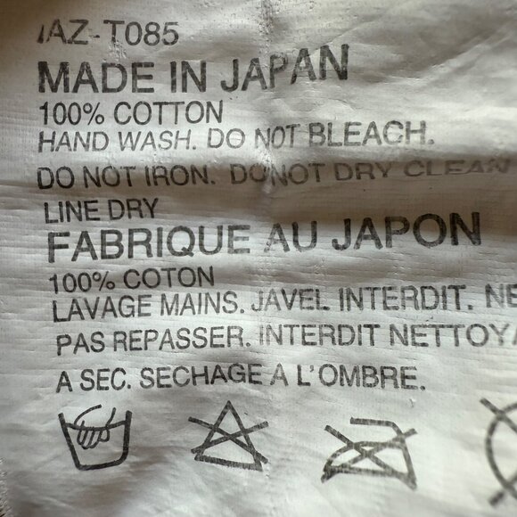 Comme Des Garçons Play Size L Black & White Doodle Graphic Print Sweatshirt - Picture 9 of 12